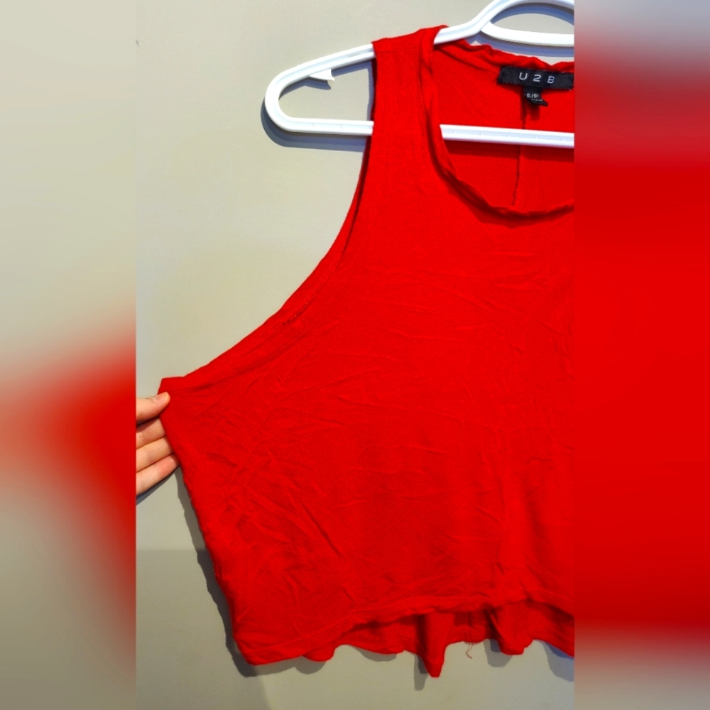 ❤️ Thrifted - Red cami ❤️